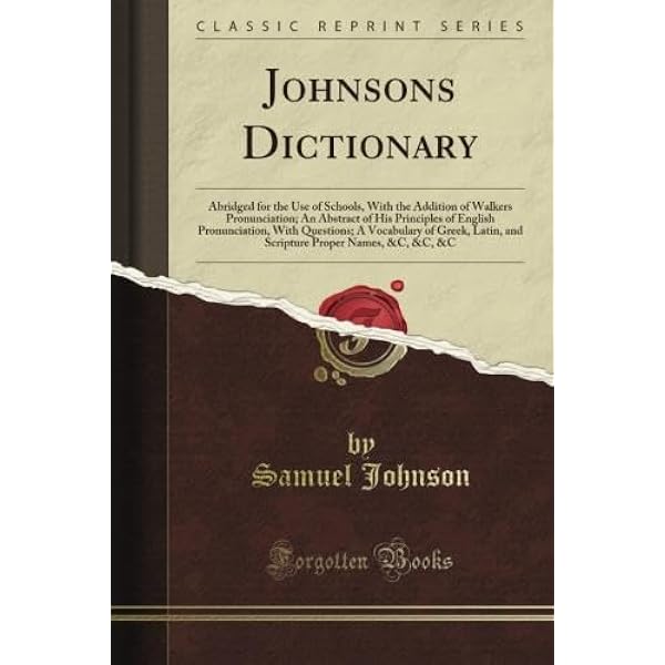 Samuel Johnson's Dictionary of the English Language: Samuel